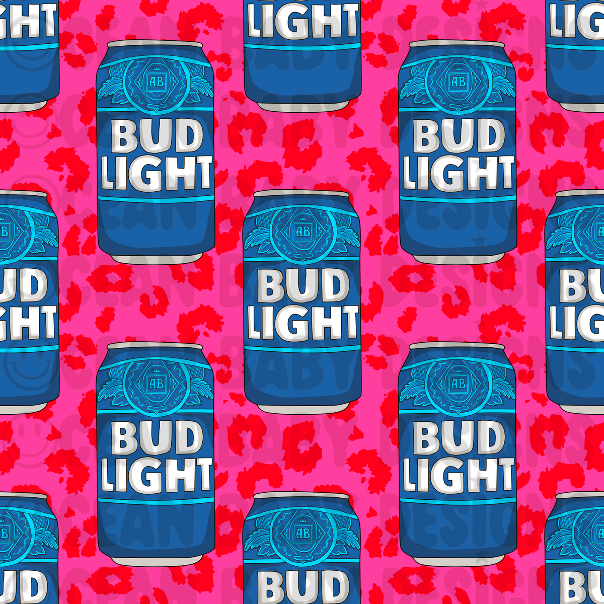 Bud light leopard