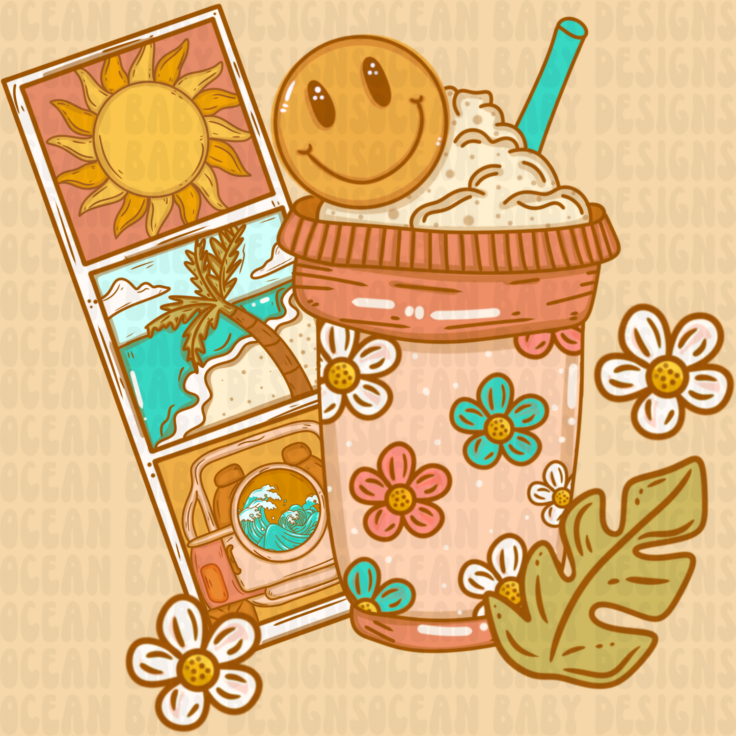 Summertime happiness png