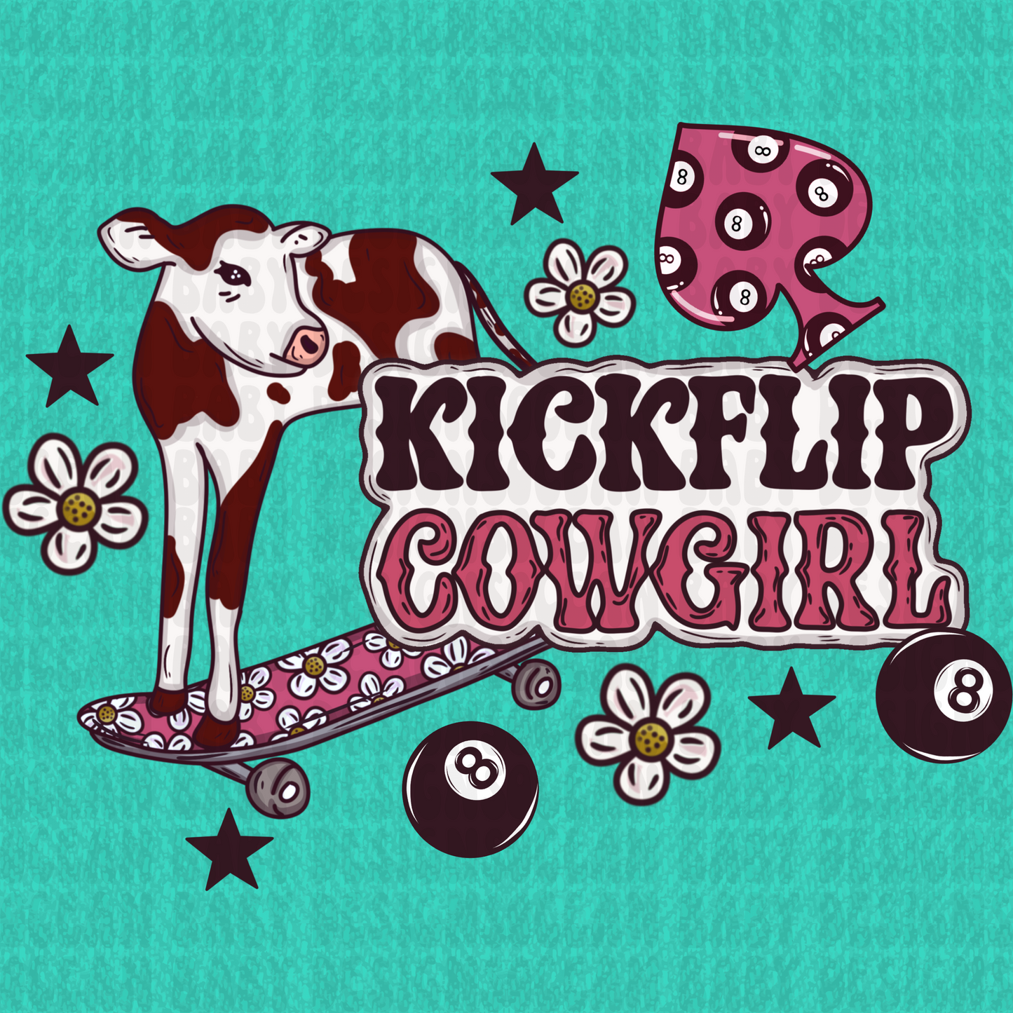 Kickflip cowgirl png
