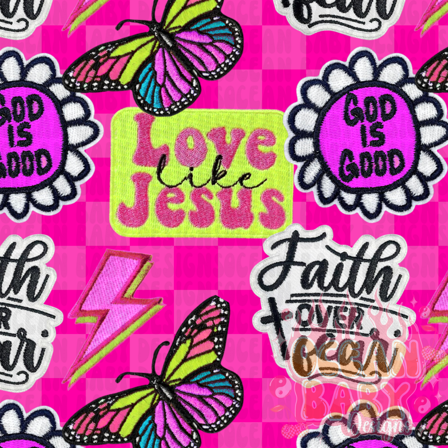Love like Jesus patches