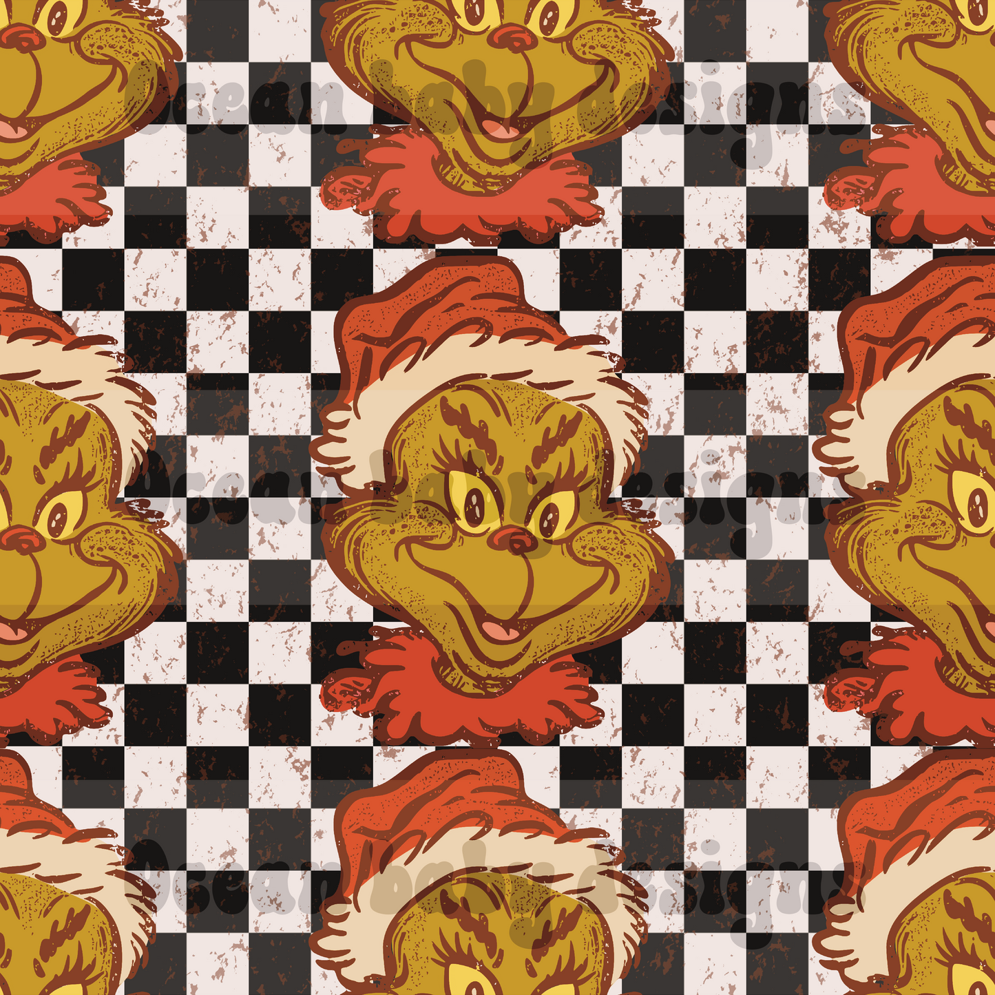 Green guy checkered