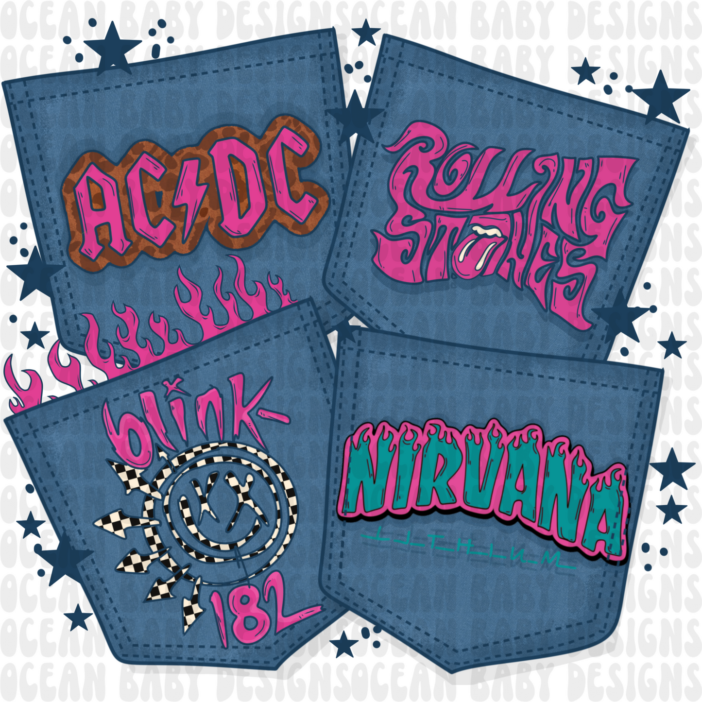 Band pockets png