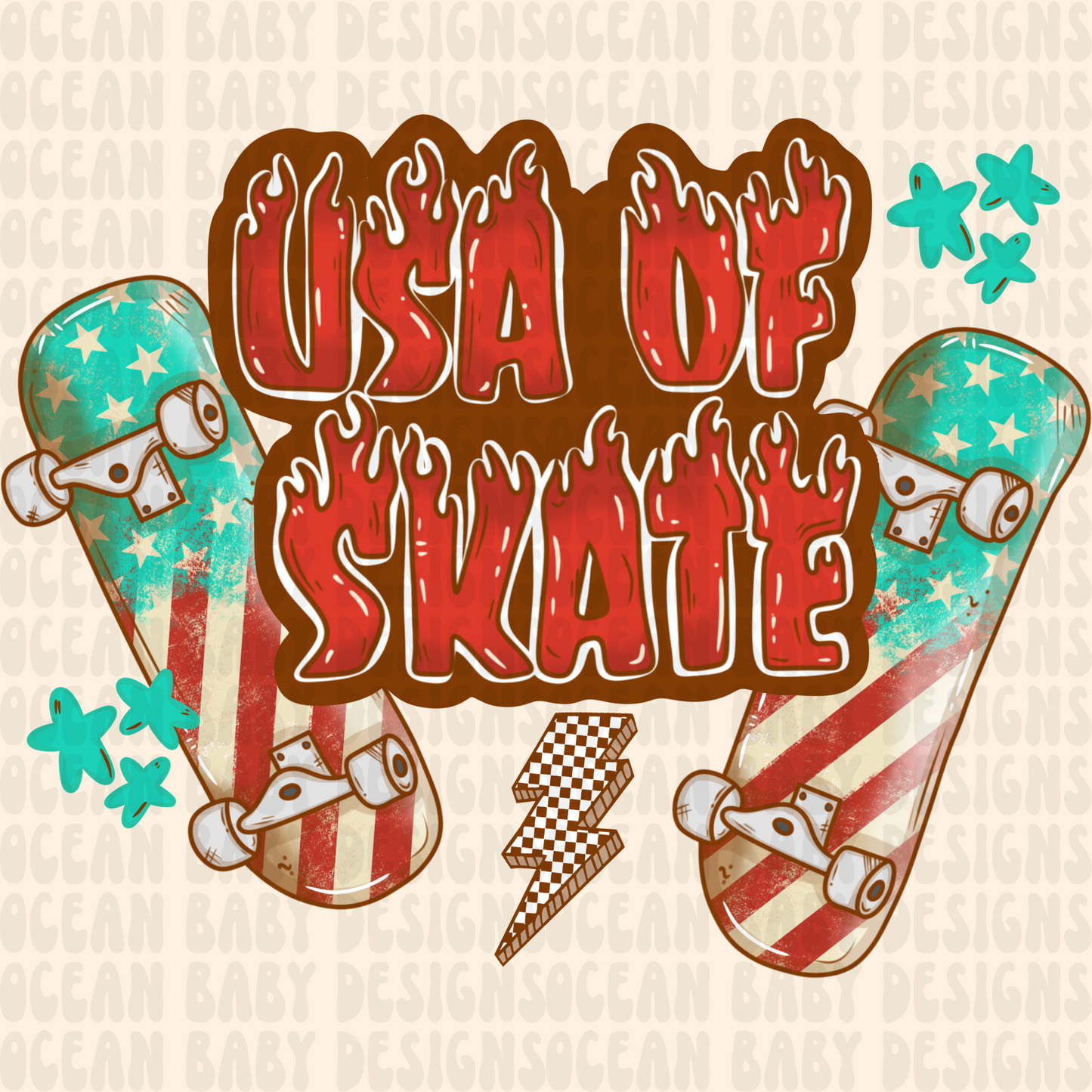 USA of skate png