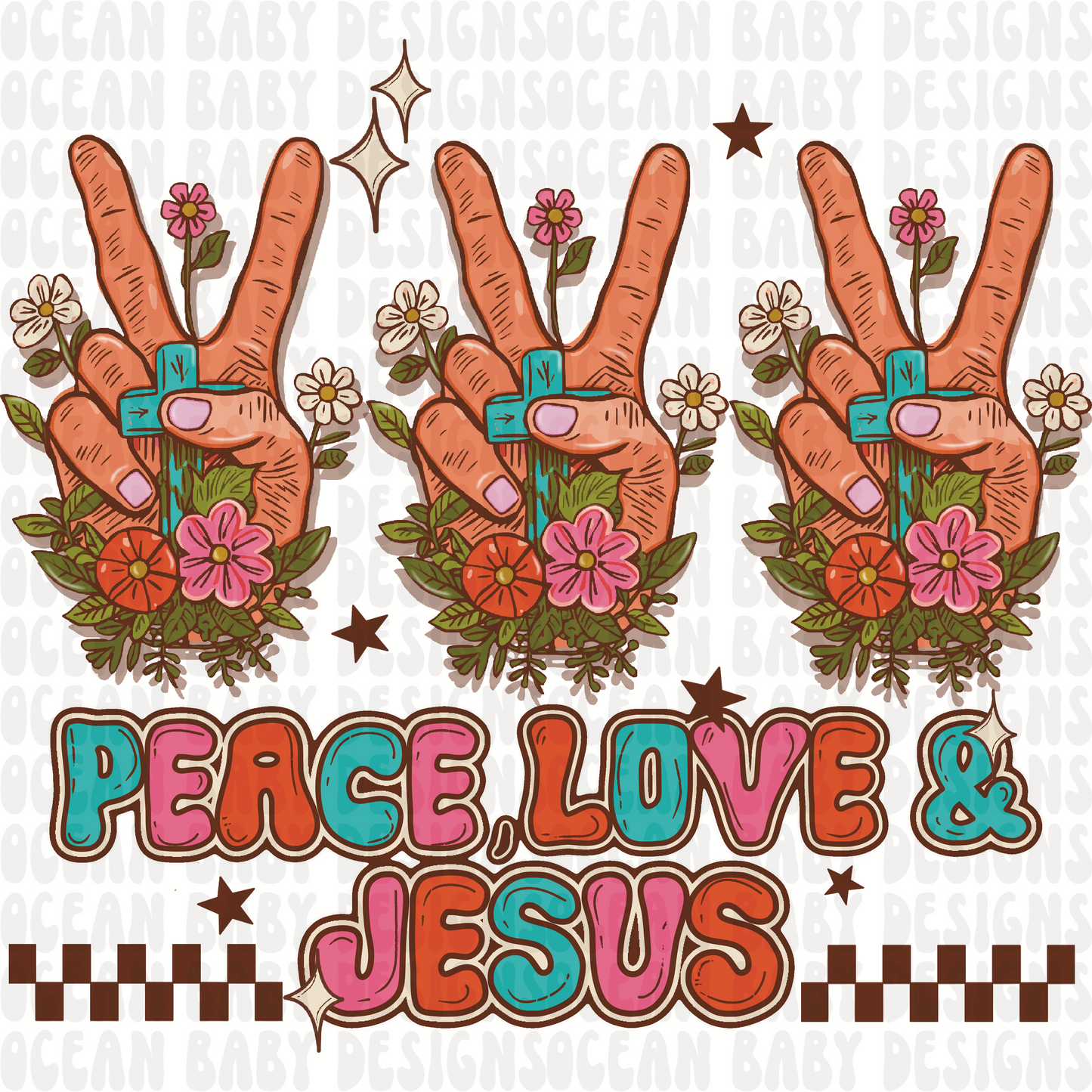 Peace love Jesus png