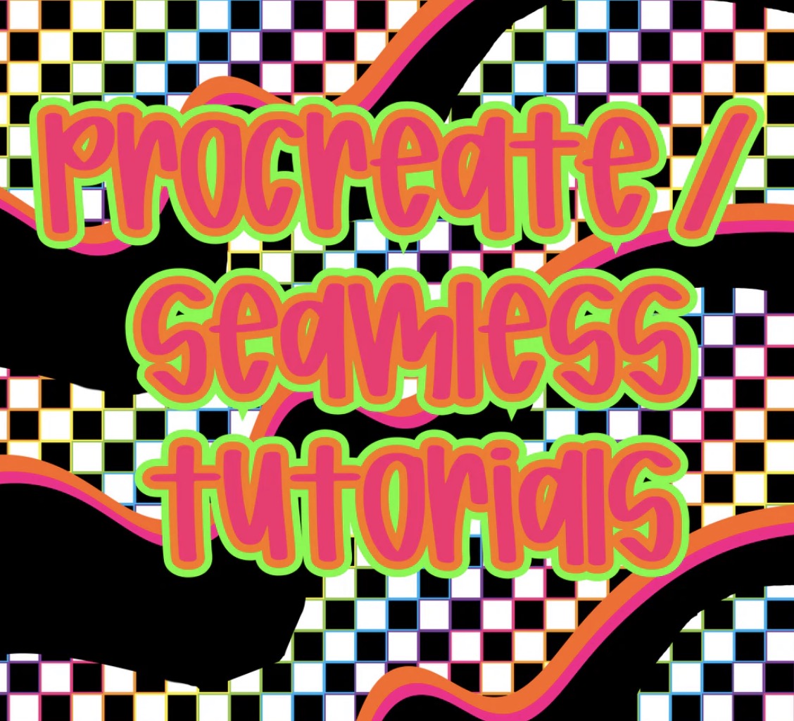 Seamless drive tutorials for procreate ☆ NO CODES