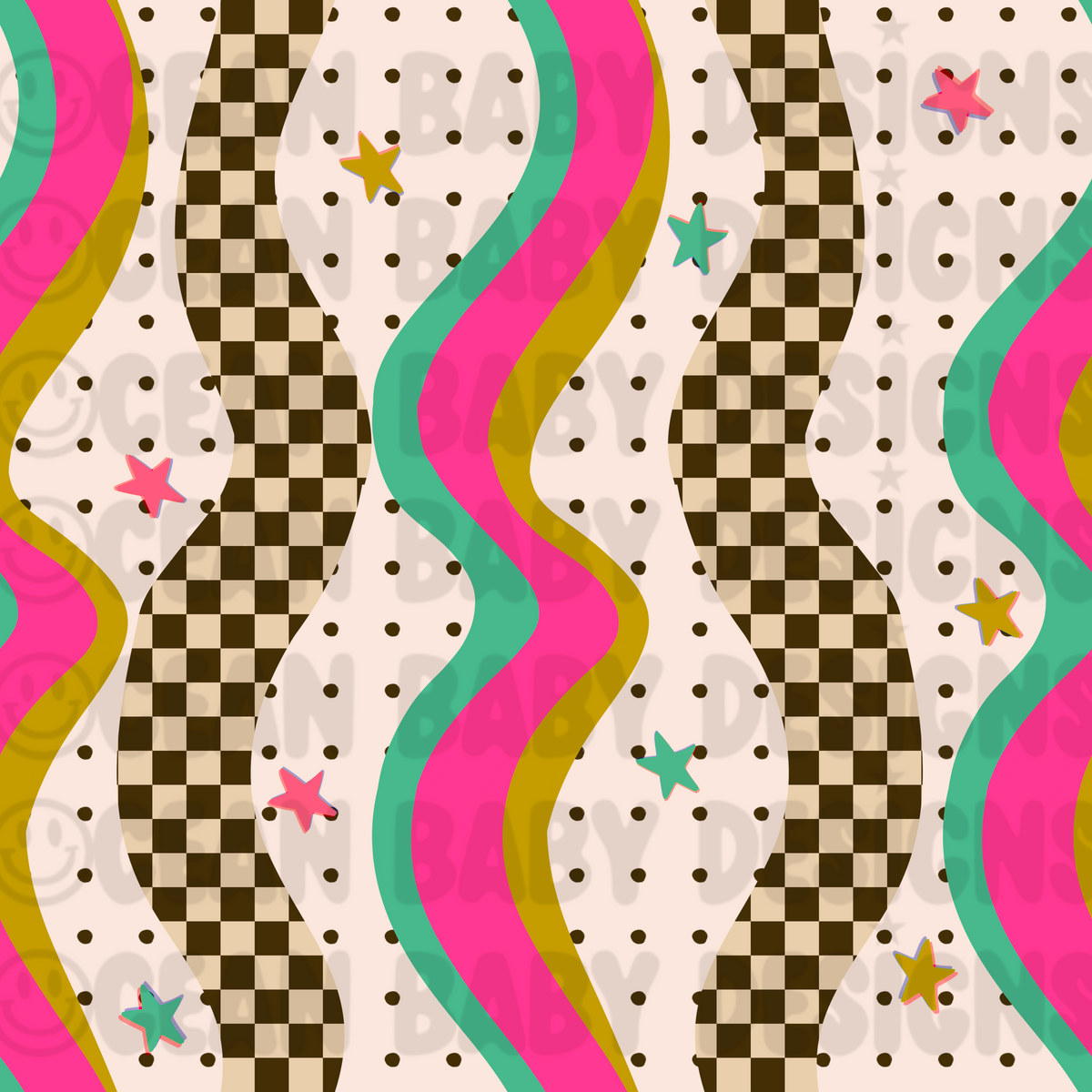 Wavy stripes