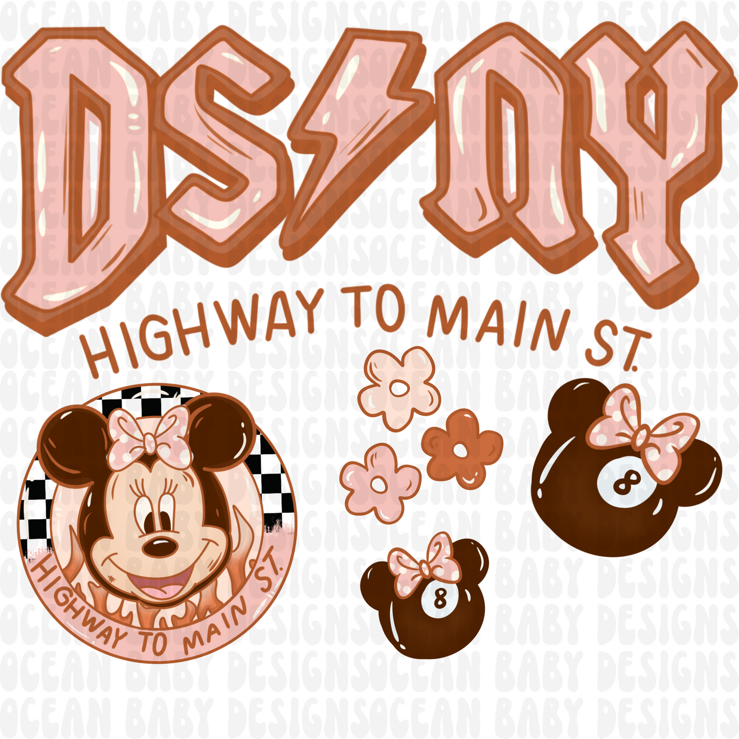 Highway to main st girl Png