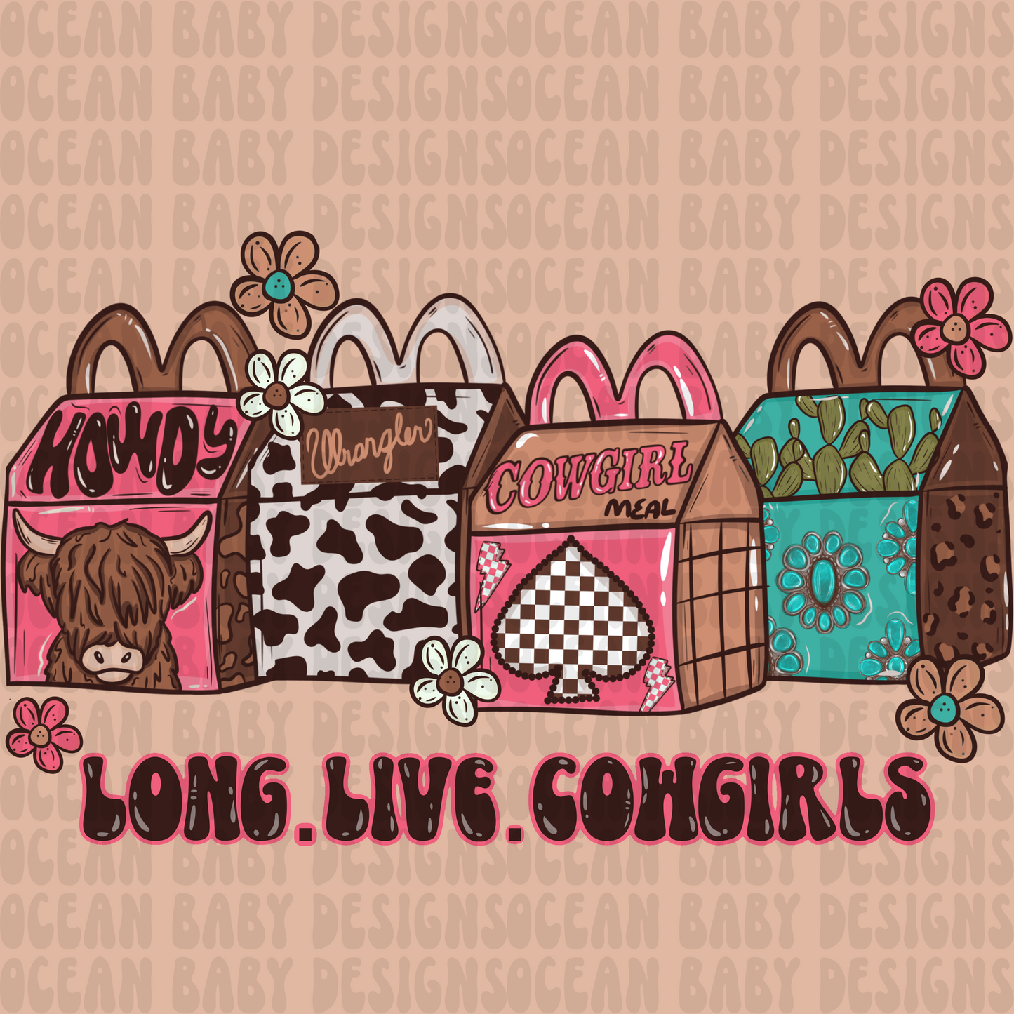 Western girly meals png