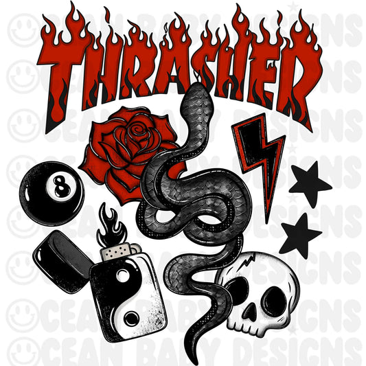 Edgy thrasher