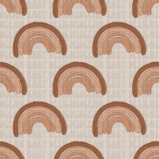 Neutral rainbows w coord stripes