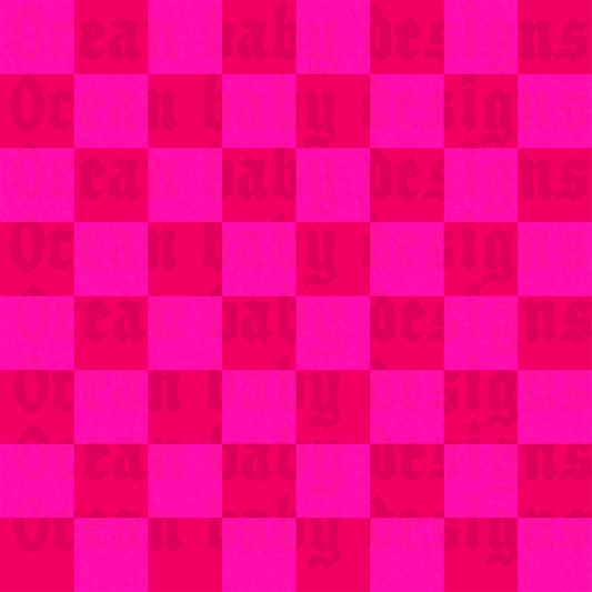 Breast cancer awareness checkered coord