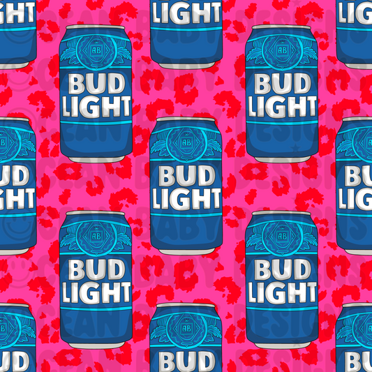 Bud light leopard