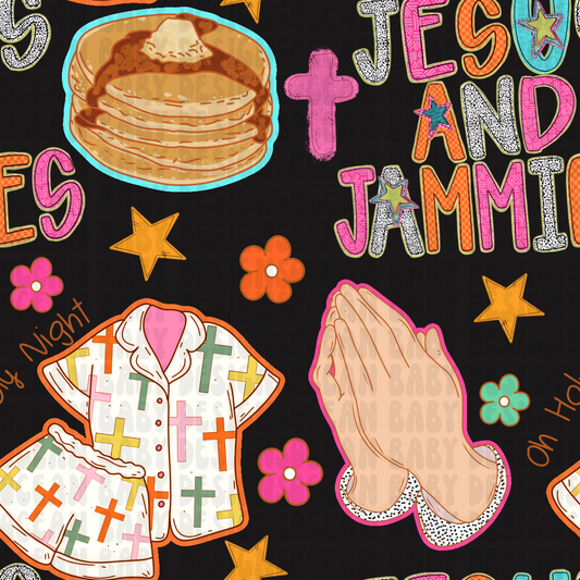 Jesus and Jammie’s (black)