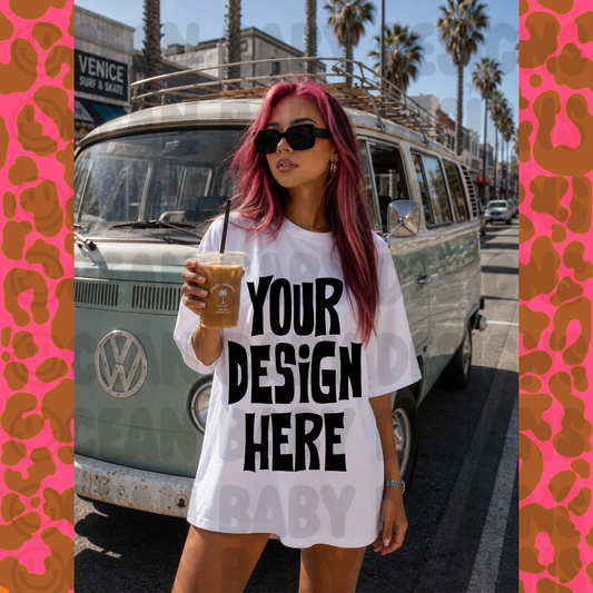 VW BUS MOCKUP