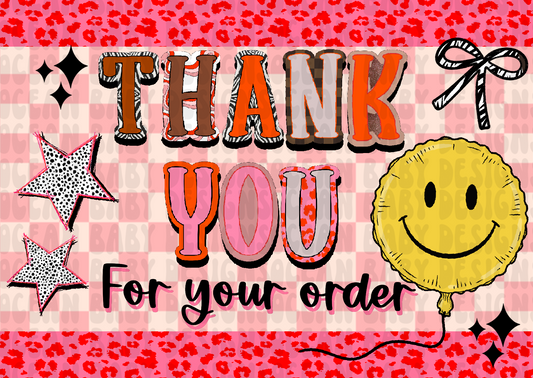 DIGITAL THANK YOU CARD