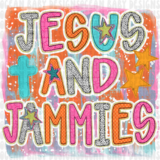 Jesus and Jammies png