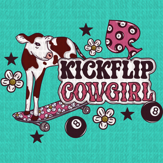 Kickflip cowgirl png