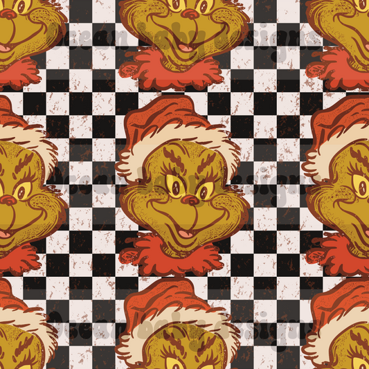 Green guy checkered