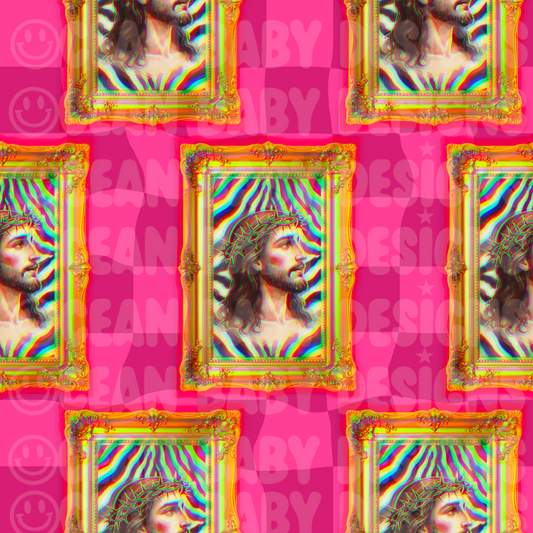 Chrome Jesus frames