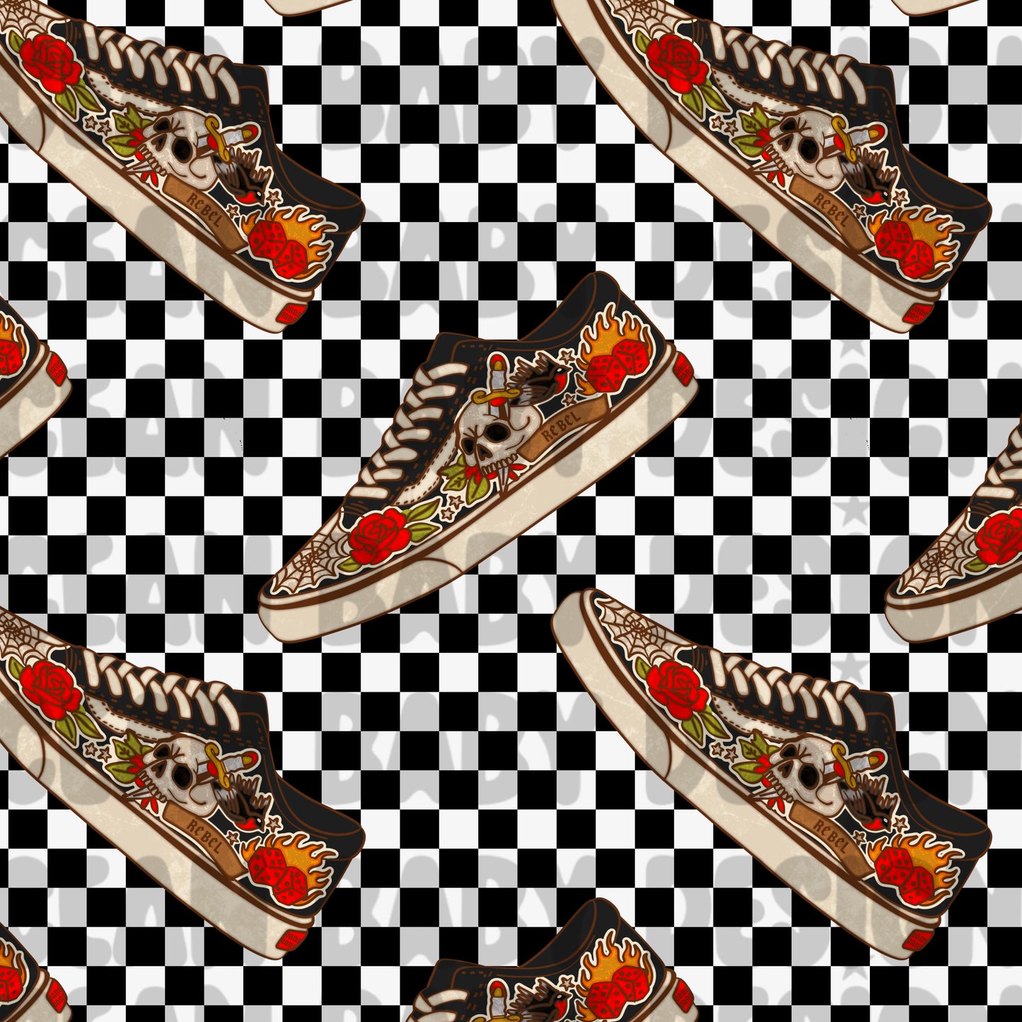 Tattoo shoes