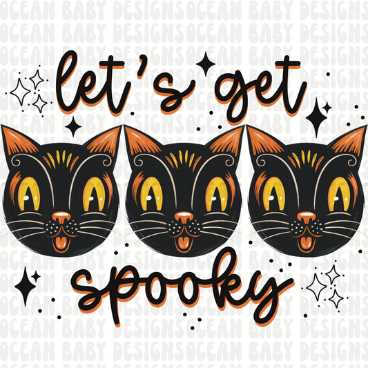 Lets get spooky kitty PNG