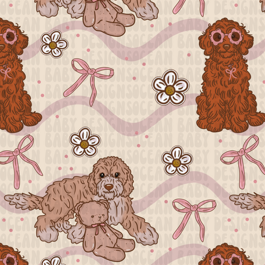 Golden girl puppies
