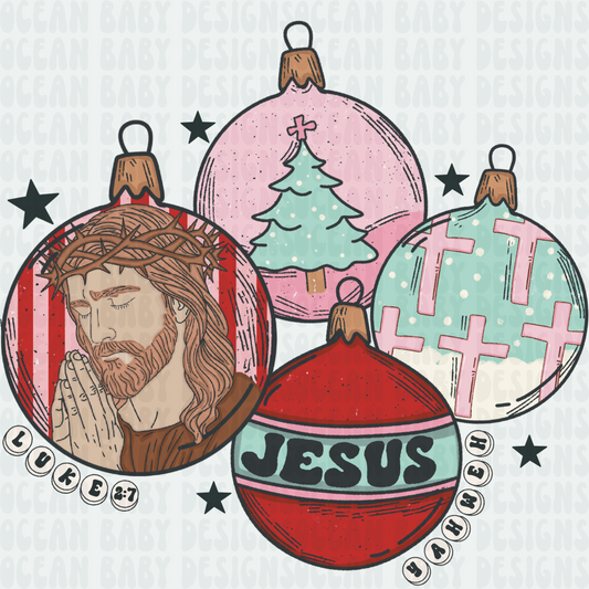 Jesus ornaments png