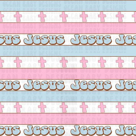 Jesus baby stripes