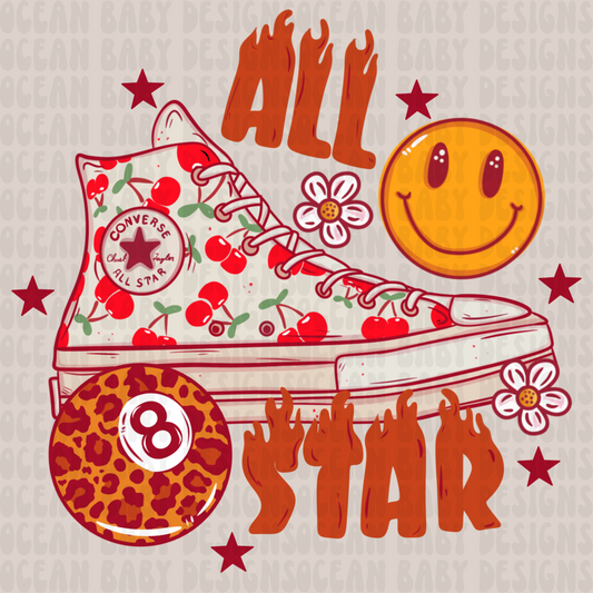 All star cherry png