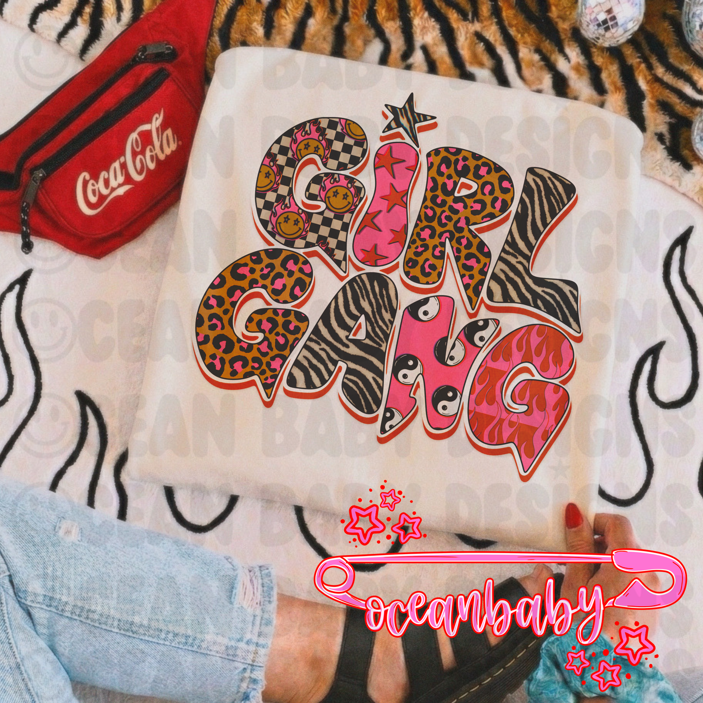 Girl gang vibes PNG