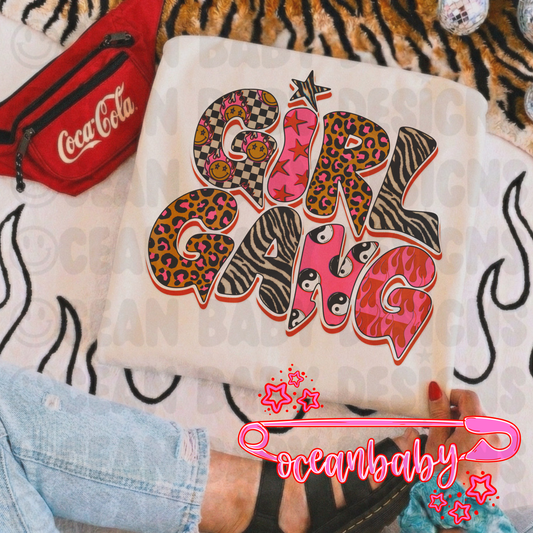 Girl gang vibes PNG