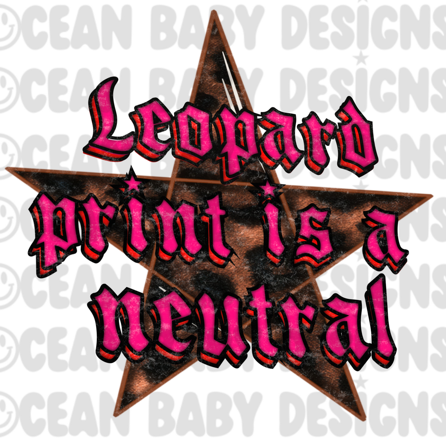 Leopard print is a neutral