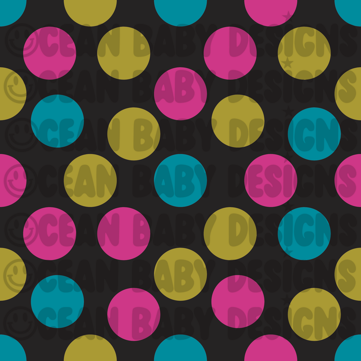 Polka dot Colorful