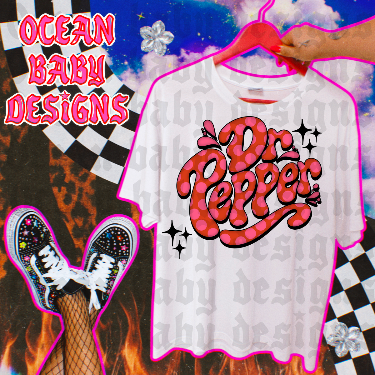 Dr P Polka dots