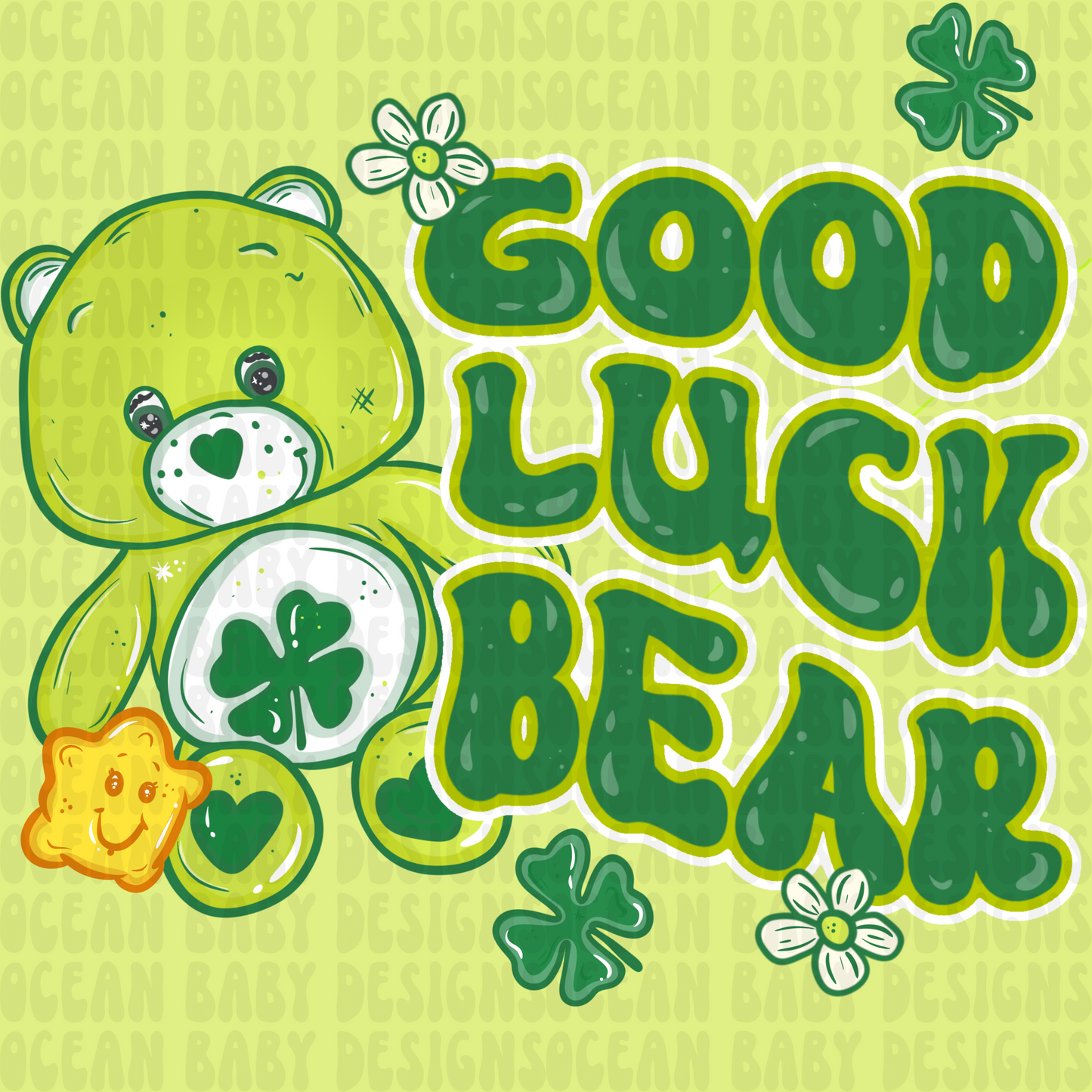 Mystery good luck bear png