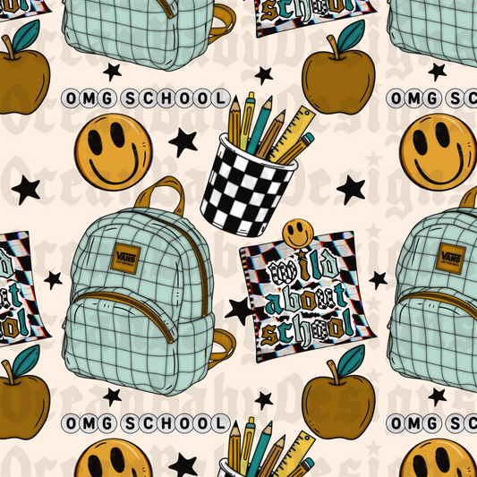 Trendy back to school boy