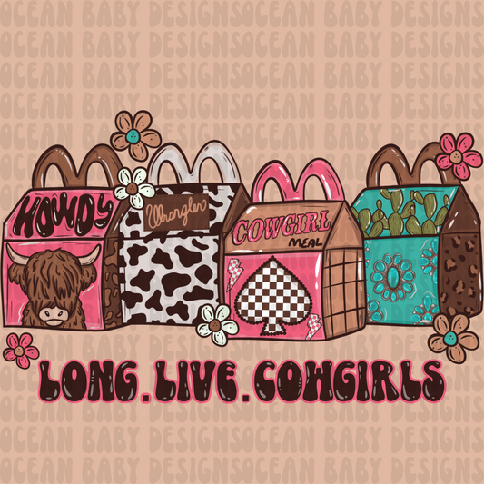 Western girly meals png