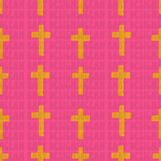 WWJD GIRLY COORD CROSSES