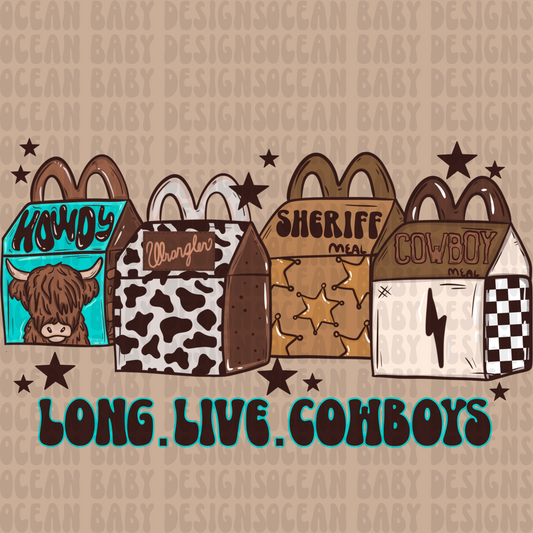 Western boy meals png