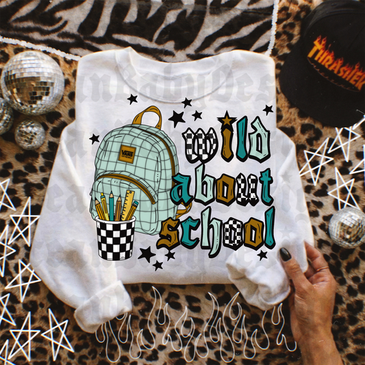 Trendy back to school boy png